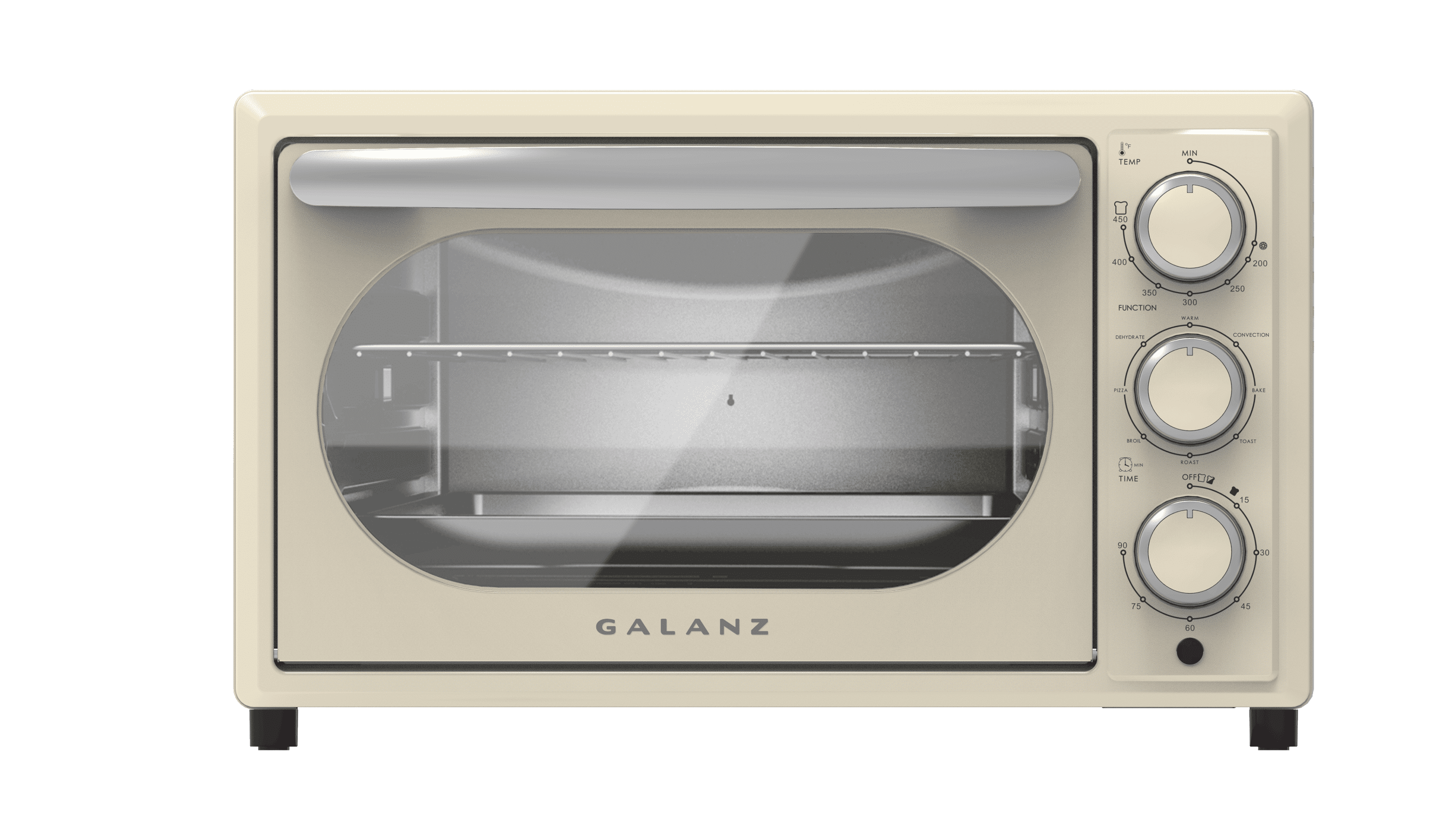 Galanz 0.9 Retro Convection Toaster Oven Cream