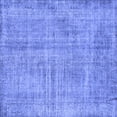 thumbnail image 1 of Ahgly Company Indoor Square Persian Blue Traditional Area Rugs, 4' Square, 1 of 4