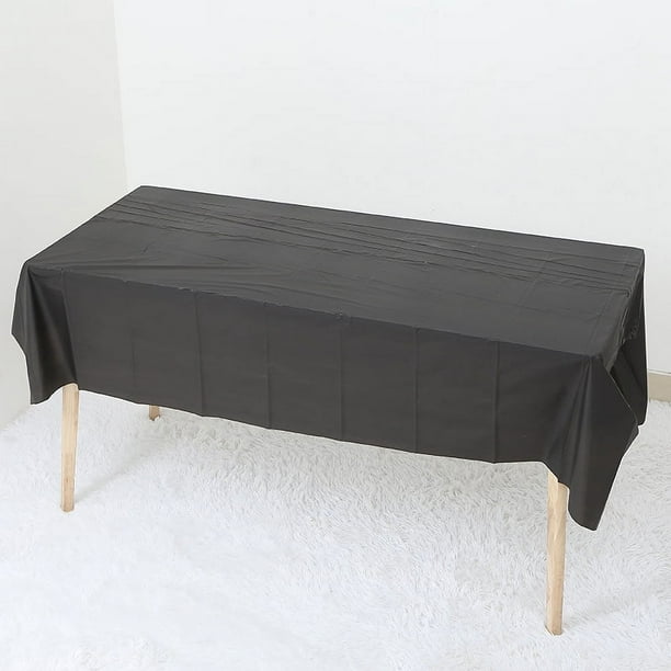 Nvzi Disposable Table Cloth - 10pcs, 53.93 x 72.04 Inch Table Cloths for Parties, Decorative tablecloths suitable for rectangular tables, Blue tablecloth