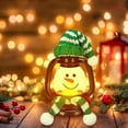 thumbnail image 2 of RKSTN Mini Snowman Lantern With Hat And Scarf A, 2 of 4