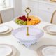 thumbnail image 4 of Soporte de 3 niveles para servir frutas, postres y aperitivos | Bandeja resistente para exhibir pasteles con base estable | Bandeja decorativa de varios niveles para bodas, fiestas, cocina y hogar, 4 of 6