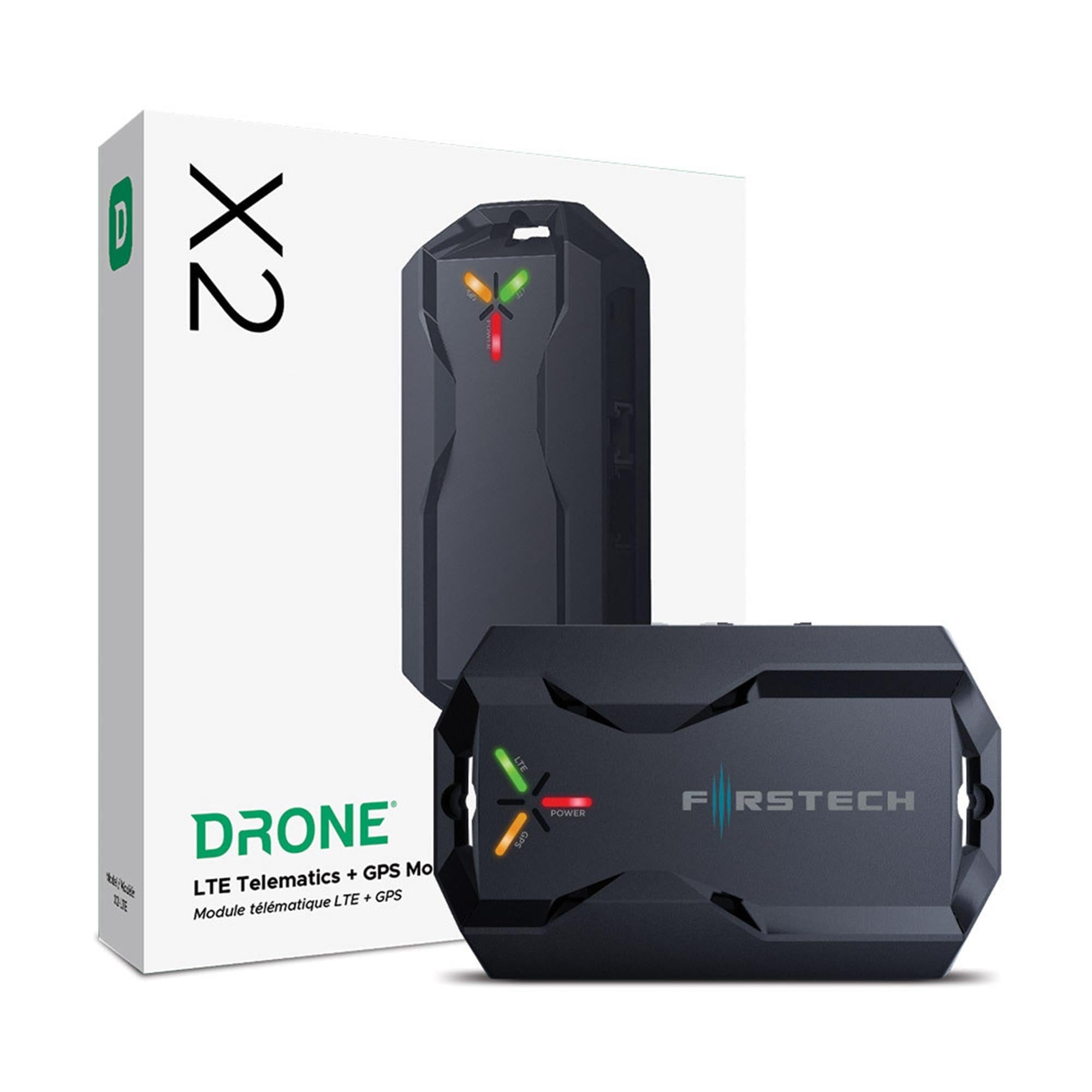 Drone X2 LTE Vehicle Telematics & GPS Tracker  Mobile Connectivity with 4G LTE and Smartphone Control