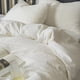 thumbnail image 1 of Xiao Hua Juego de sábanas, juego de sábanas y fundas de almohada, juego de cama individual, ropa de cama de hotel, decoración del hogar (blanco), 1 of 4
