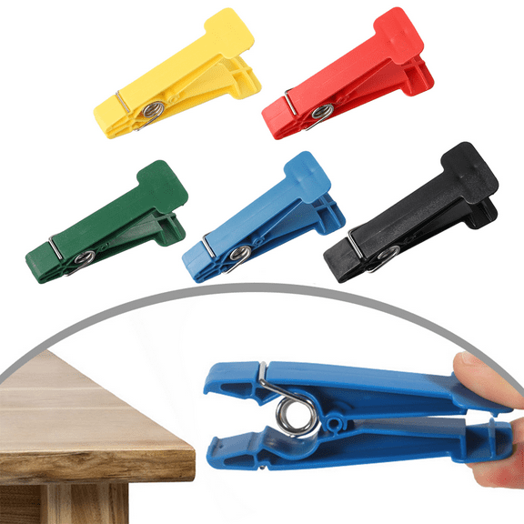 Fakrich 5 Pcs Graded Pinch Pin Exerciser,Finger Exerciser or Conditioning Grip Strength Trainer, Rehab Pinch Clips for Conditioning Grip Strength Trainer