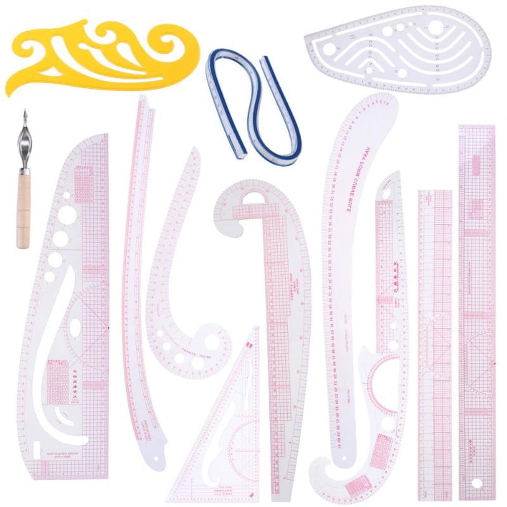OOKWE Sewing Pattern Making Tools with Stitching Wheel Tool for