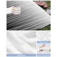 thumbnail image 6 of Black White Beach Towels Oversized Super Absorbent, Ombre Gradient Striped Minimalist Texture Lightweight Bath Towel Quick Dry Sets For Bathroom/Pool/Rv Camping/Beach Play/Gym Room/Picnic 30"x60", 6 of 8