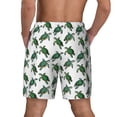 thumbnail image 2 of Lsque Mens Swim Trunks Watercolor Turtle Pattern - Bathing Suit Compression Liner - Beach Swim Shorts Swimwear - (S-3XL) - Stretch Quick Dry -XX-Large, 2 of 9