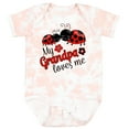 thumbnail image 3 of Inktastic My Grandpa Loves Me with Cute Ladybugs Boys or Girls Baby Bodysuit, 3 of 5