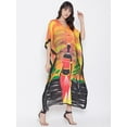 thumbnail image 4 of Gypsie Blu Boho Plus Size Long Kaftans Dress Maxi Kimono Dresses Summer Sleepwear Beach Dress Caftan Style, 4 of 7