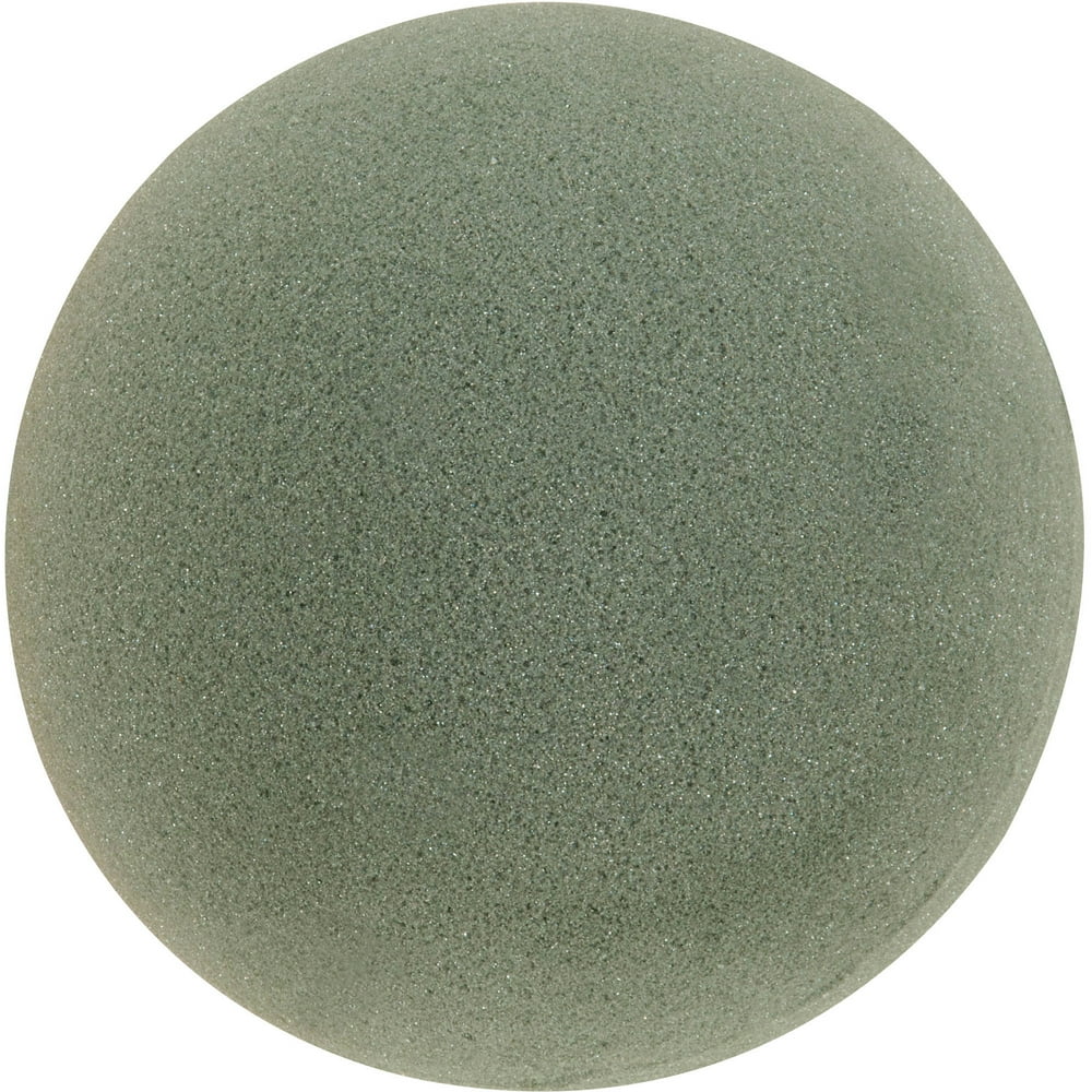 FloraCraft Floral Dry Foam Ball 5 inch Green