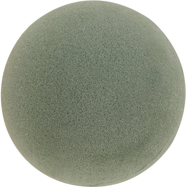 FloraCraft Floral Dry Foam Ball 5 inch Green