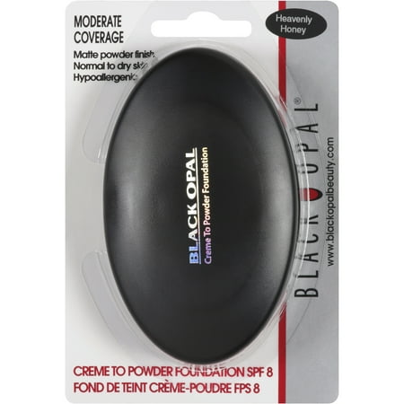 Black Opal Creme to Powder Foundation SPF 8, Heavenly Honey, 0.32 oz