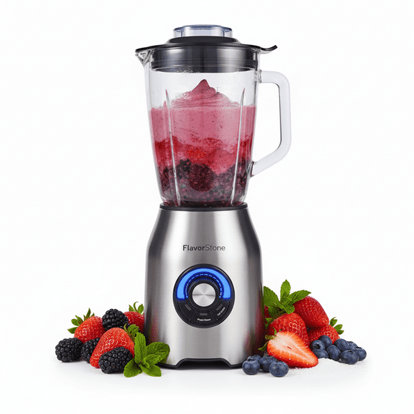 Licuadora Flavorstone Quartz 2 L cuchillas Titanium motor cobre