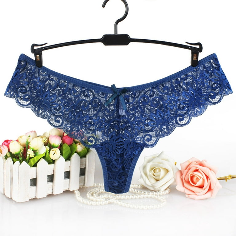 Tawop Edible Underwear for Women Women'S Fashion Sexy Lace Flower  Transparent Gauze Bow Low Waist G-String Pants Panties Thong Strapless Bras  for Women for Large Breasts 