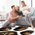 thumbnail image 4 of Paw Print Luxurious Polyester Right-Angle Floor Mat - Soft, Durable Carpet for Home and Office - Ideal for Living Room, Bedroom, and More - Easy to Clean and Maintain, 4 of 6