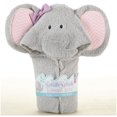 thumbnail image 2 of Baby Aspen Splish Splash Elephant Bath Toalla de spa con gorro, color gris Baby Aspen NA, 2 of 3
