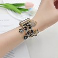 thumbnail image 4 of Watch Strap for Apple Watch Series 10 Ultra 9 8 7 SE 6 5 4 3 2 1 46mm 49mm 45mm 44mm 42mm Alloy Leat, 4 of 5