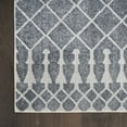 thumbnail image 2 of Nourison Astra Machine Washable 5'3" x 7' Denim Bohemian Indoor Rug, 2 of 9