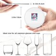 thumbnail image 4 of Posavasos de cuero de 6 piezas, posavasos con diseño de Gravy-Cat-Man para bebidas, posavasos para tazas, regalo de inauguración de la casa, ideal para la decoración del hogar, 4 of 7
