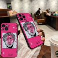 thumbnail image 1 of Funda de teléfono móvil con estructura roja, carcasa creativa para Iphone 12, 13, 11, 14 Pro Max, X, Xs, XR, Xsmax, 8, 7 Plus, SE2020 Fivean unisex, 1 of 2