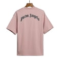 thumbnail image 3 of Palm Angels 22ss Logotipo de la letra Pa Chic Suelto Casual Cuello redondo, 3 of 3