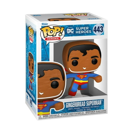 UPC: 0889698643221 | Funko Pop! Heroes: DC Holiday – Gingerbread Superman