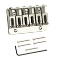 thumbnail image 1 of Hardtail Hard Tail Fixed Saddle Bridge for 6 String Electric Guitar Parts 65Mm, 1 of 6