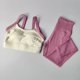 thumbnail image 2 of Conjunto de Yoga integrado con franjas de diferente Color de alta intensidad, 2 uds., ropa interior deportiva, mallas deportivas de cintura alta y levantamiento de cadera, 2 of 6