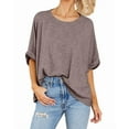 thumbnail image 2 of Sherrylily Women Tops Oversized T-Shirt Short Sleeve Loose Casual Shirts Summer Tee S-2XL, 2 of 6