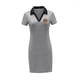 thumbnail image 4 of Vestido de verano para mujer, vestido con cuello transpirable para viajes, oficina, playa, desplazamientos M, 4 of 7