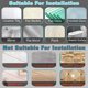 thumbnail image 4 of Jabonera autoadhesiva de acero inoxidable para pared, escurridor de jabón para ducha de baño, sin perforaciones, resistente al óxido, impermeable, bandeja para esponja (plateada), 4 of 4