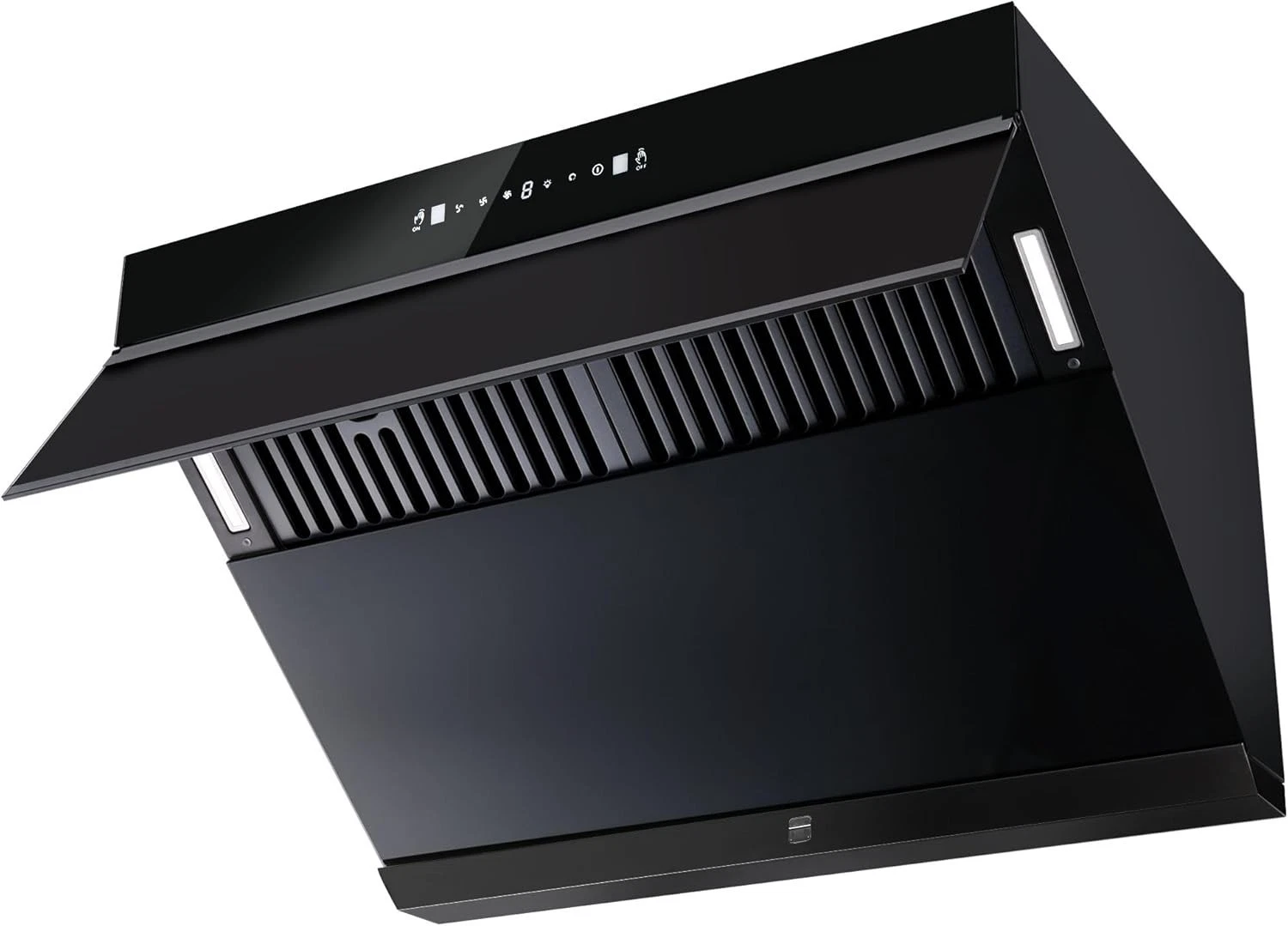 30 inch Under Cabinet Range Hood 900CFM Gesture Touch Control Tempered Glass Modern Vent Hood Kitchen