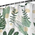 thumbnail image 3 of Waterproof Beautiful Colorful Floral Shower Curtain 72x72 Inch Boho Style Polyester Unique Shower Curtain for Bathroom Hotel Home Decor with 12 Plastic Hooks, 3 of 5