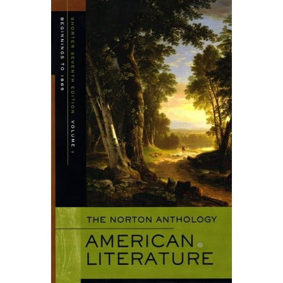 Pre-Owned The Norton Anthology of American Literature, 9780393930566, 0393930564, Paperback, Shorter Seventh edition