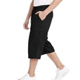 thumbnail image 7 of Hessimy Boys Pull on Jogger Pants Quick Dry School Uniform Pants with Pockets 6-12 Months 12-24 Months 2T 3T 4T 5T 6T 7T 8T 9T Children(Black,6-7 Years), 7 of 7