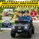 thumbnail image 4 of Kids House Carrito Electrico Montable para Niños Turbo Cruiser, Diseño de Policia, Color Gris, Carrito de Control Remoto y Manejo Directo, con Luces, Estereo y Pedales Funcionales, 4 of 9