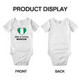 thumbnail image 3 of Just A Little Nigerian Funny Baby Clothing Bodysuits, 3 of 5