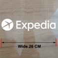 thumbnail image 5 of Personalizar el logotipo del patrocinador de fútbol Spotify Football Middle Football Iron-On Patches Material de PU Expedia Chest Sponsor LOGO Blanco Oro, 5 of 5