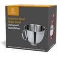 thumbnail image 2 of Stainless Steel Mixer Bowl Compatible with KitchenAid 4.5&5 Quart Stand Mixer, 2 of 7
