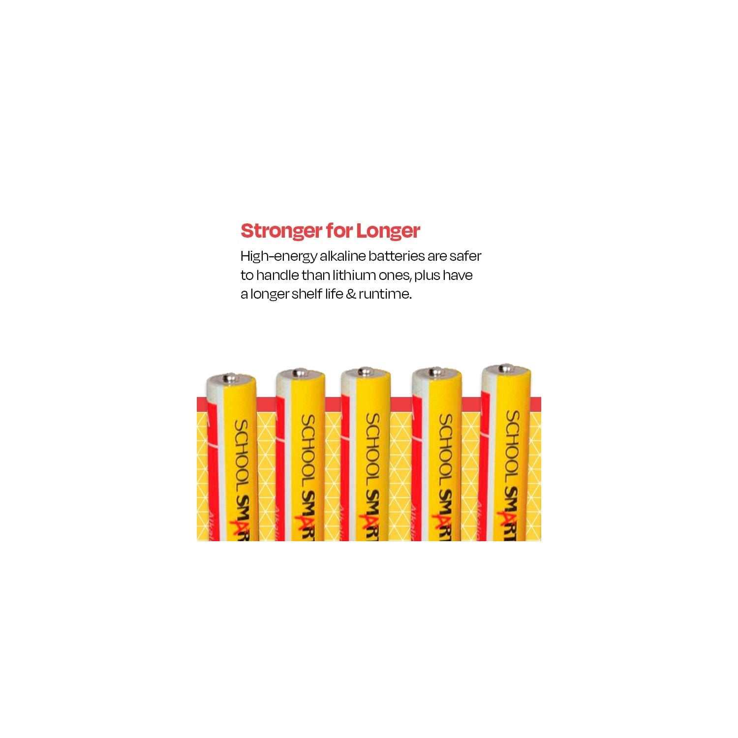 Alkaline Batteries, AAA, Pack of 48