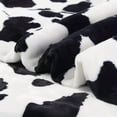 thumbnail image 4 of Cute Cow Print Flannel Blanket, Soft Comfortable Throw Blanket, Warm Blanket For Home Office Living Room Bedroom, Cow Pattern Blanket, Soft Blankets, 4 of 5