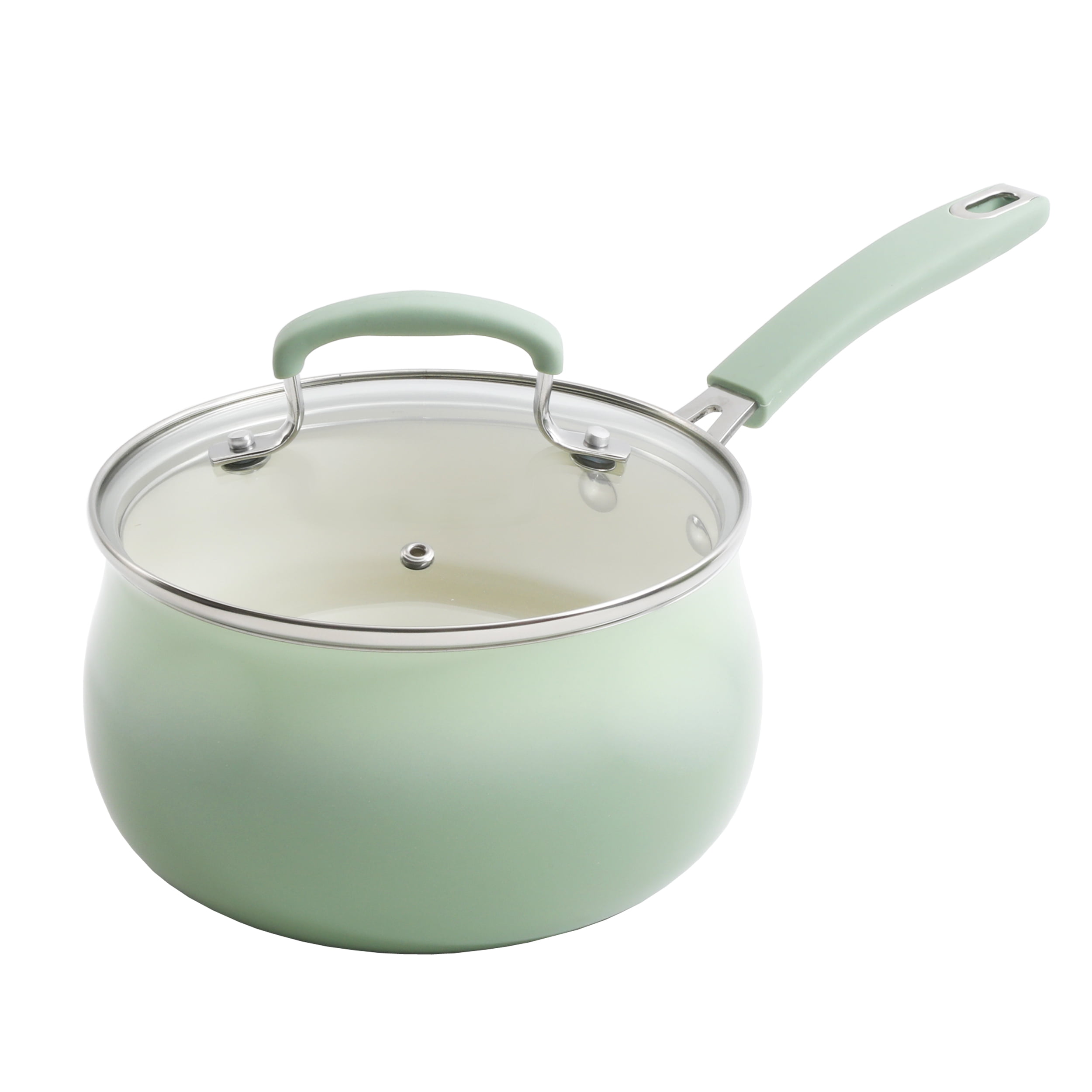 The Pioneer Woman 10-Piece Classic Belly Mint Cookware Set With