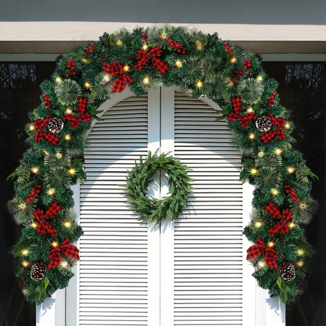 Christmas Vines 270 Cm Artificial Decoration Christmas Tree Vines Hanging Ornaments Scene Layout