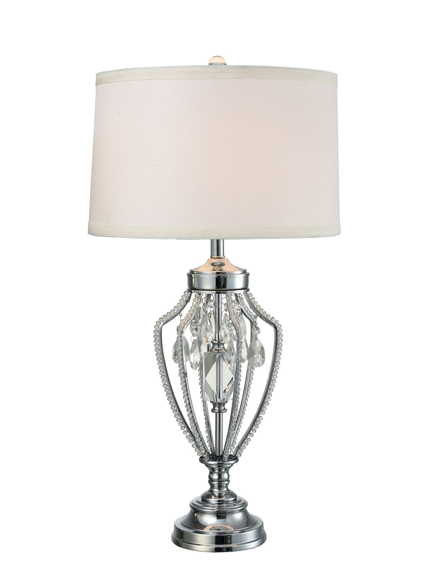 Dale Tiffany Gt15310led Tonya Single Light 31 Tall Led Vase Style Table Lamp With Crystal Accents