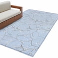 thumbnail image 6 of Blue Branches Area Rug 4x6 Washable Rug Non Slip Vintage Art Farmhouse Large Area Rug Indoor Floor Carpet for Entryway Bedroom Kitchen Living Room Home Office Dining Room Nursery, 6 of 8