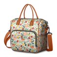 thumbnail image 1 of Sac à Lunch Isolé Imprimé Esthétique Grande Boîte à Lunch Réutilisable Sac à Lunch Adulte Double Compartiment Sac à Lunch Étanche Sac à Lunch Pliable Multi-Poches, 1 of 6