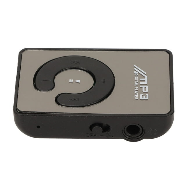 Lecteur de Musique Portable MP3 Mini Lecteur MP3 à Pince Arrière, Lecteur de Musique MP3 Portable Mini avec Fente pour Carte Mémoire, Lecteur MP3 à Pince Sport Mini Lecteur de Musique Numérique pour Adulte Étudiant
