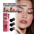 thumbnail image 2 of Multi Function Eyebrow Brush & Eyebrow Powder, Multi-function Square Eyebrow Brush, Multifunction Angled Eyebrow Brush, 2 of 5