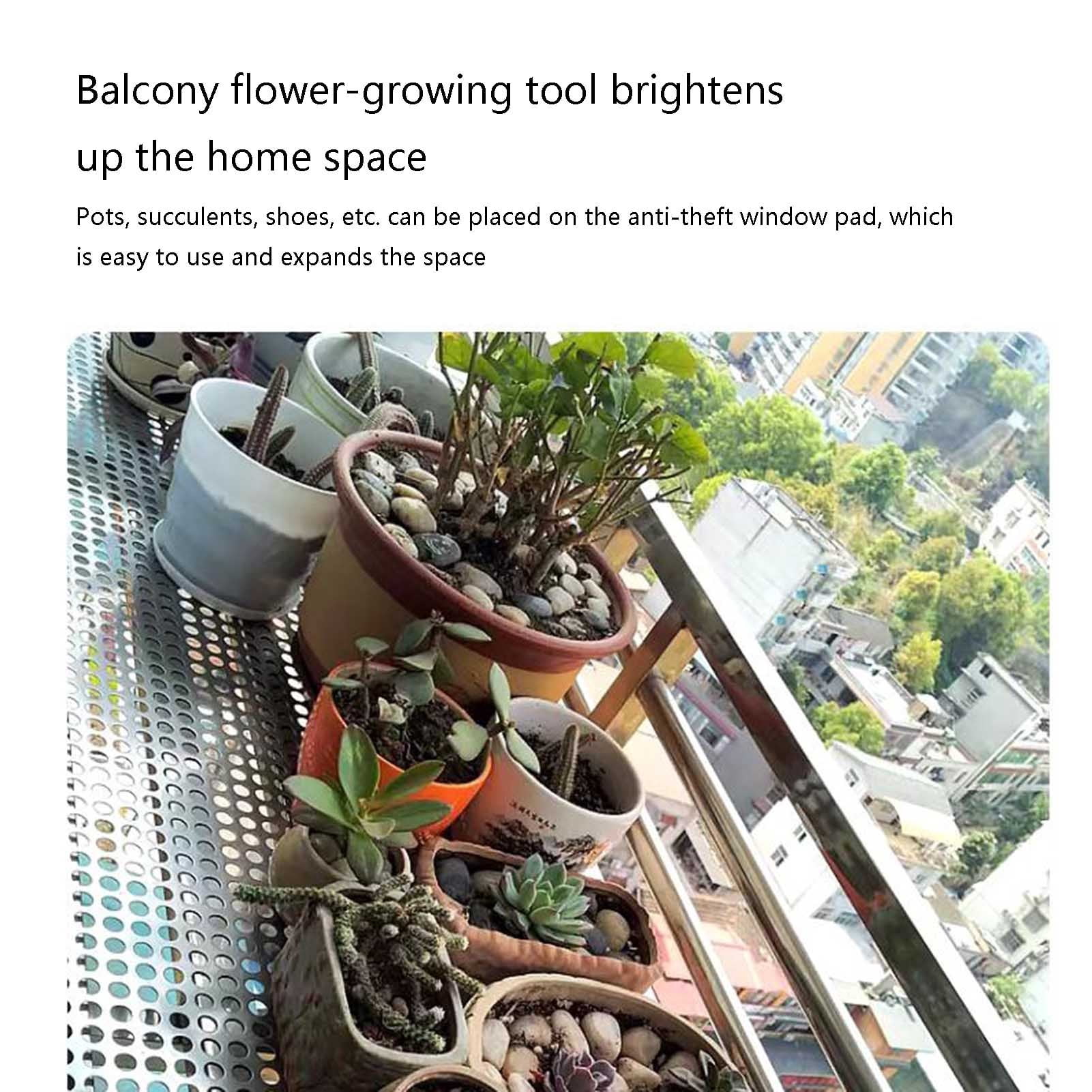304 Stainless Steel Plate,Anti-Theft Window Pad,Balcony Protection Net,Flower Rack Anti-Leakage Anti-Theft Net Pad