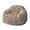 coffee, variant on Bean Bag Chair, Plush Faux Fur Floor Sofa with Armrests, Supportive Foam Filling, Removable Washable Cover, Non Slip Base